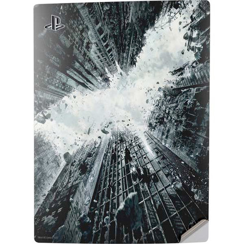 DC Comics Batman Dark Knight Rises Poster PS5 Digital Edition Console Skin